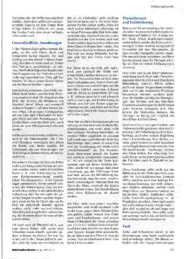 Vorschauseite 6: Zwischen Tränen/ Wut und Dankbarkeit