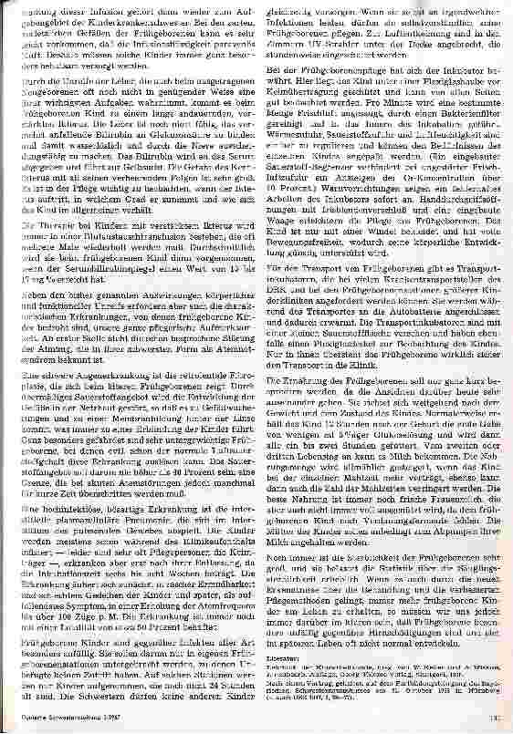 Vorschauseite 3: Allgemeine Grundsätze der Frühgeborenenpflege