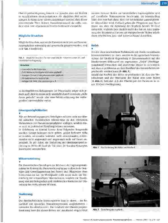 Vorschauseite 2: Beatmungsassoziierte Pneumonieprophylaxe -Praktische Umsetzung des Teilaspektes Oberkörperhochlagerung