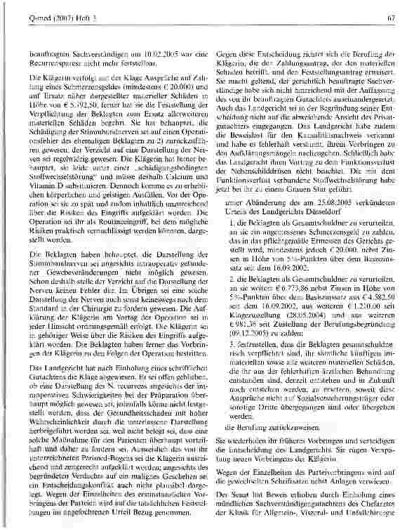 Vorschauseite 2: Bedeutung und Klassifizierung von „Leitlinien bei Schilddrüsen-OP