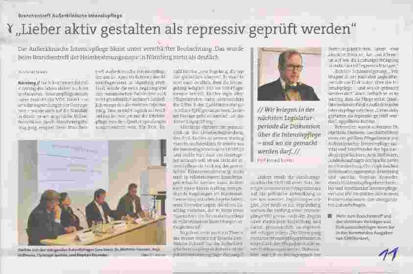 Vorschauseite 1: Lieber aktiv gestalten als repressiv geprüft werden