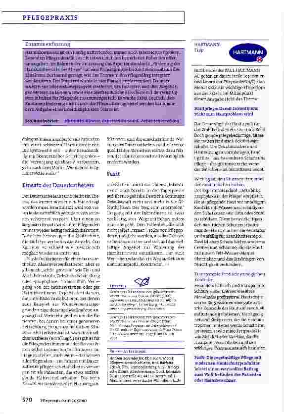 Vorschauseite 5: Patienten brauchen Informationen