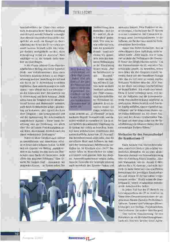 Vorschauseite 3: Wie viel Personal braucht die Klinik-IT?