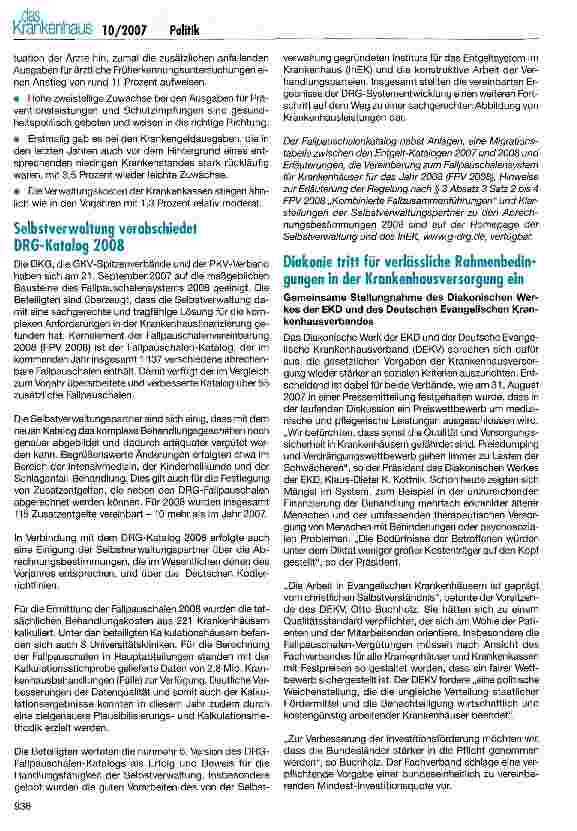 Vorschauseite 4: Grundlohnrate für 2008 bringt Fass zum Überlaufen