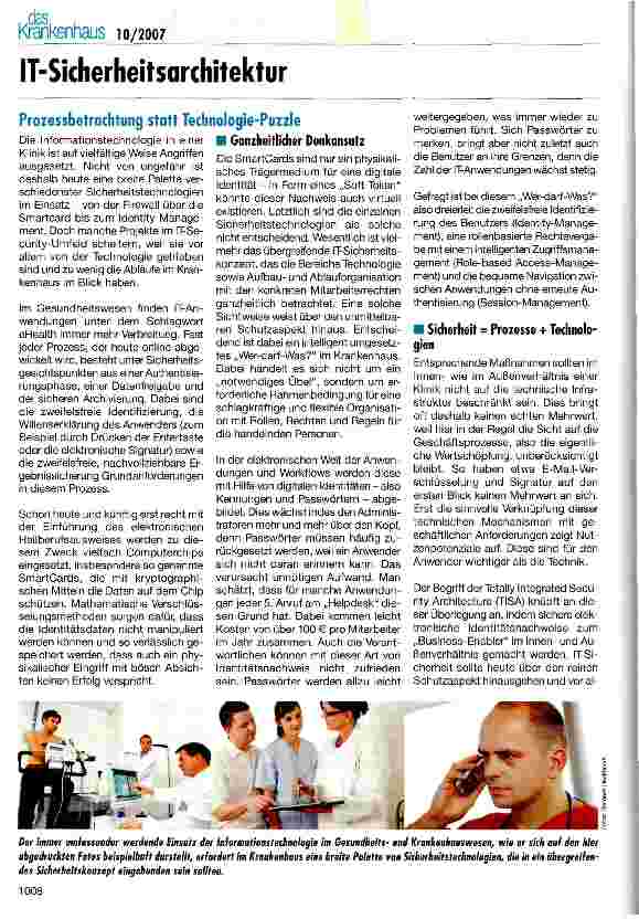 Vorschauseite 1: IT-Sicherheitsarchitektur