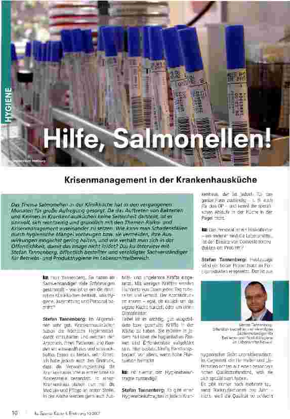 Vorschauseite 1: Hilfe, Salmonellen!