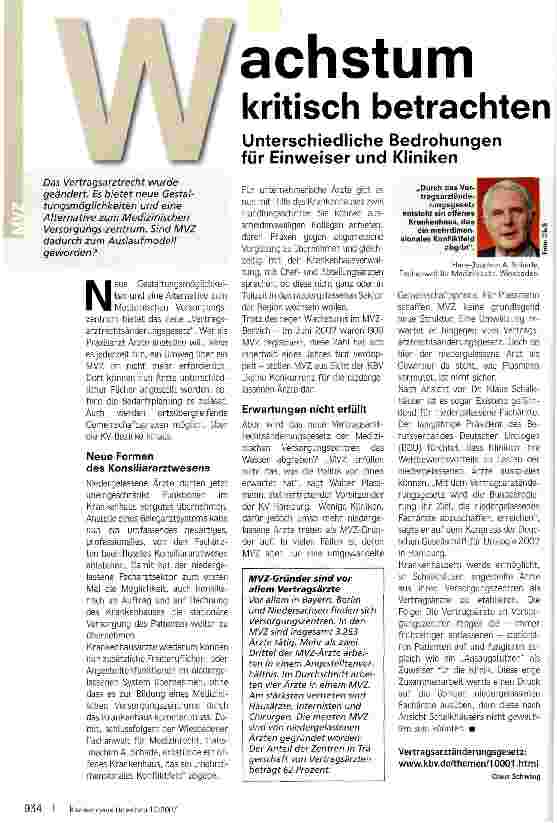 Vorschauseite 1: Wachstum kritisch betrachten