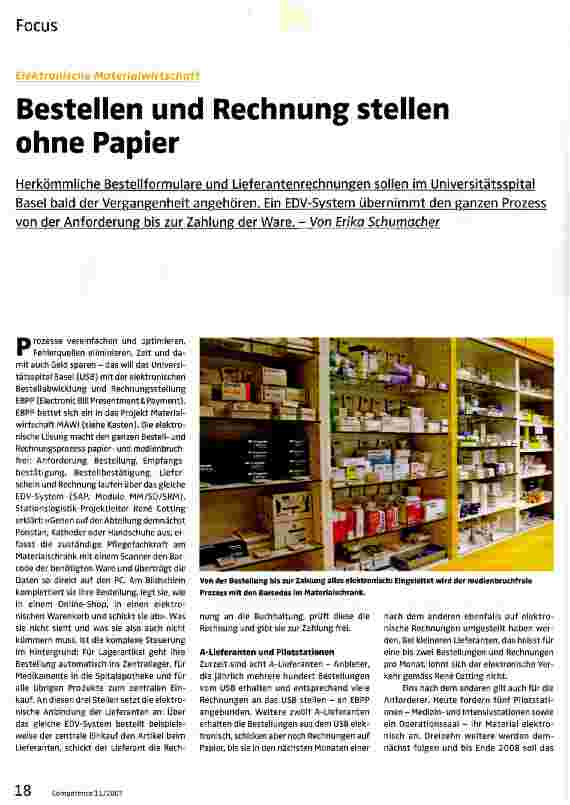 Vorschauseite 1: Bestellen und Rechnung stellen ohne Papier