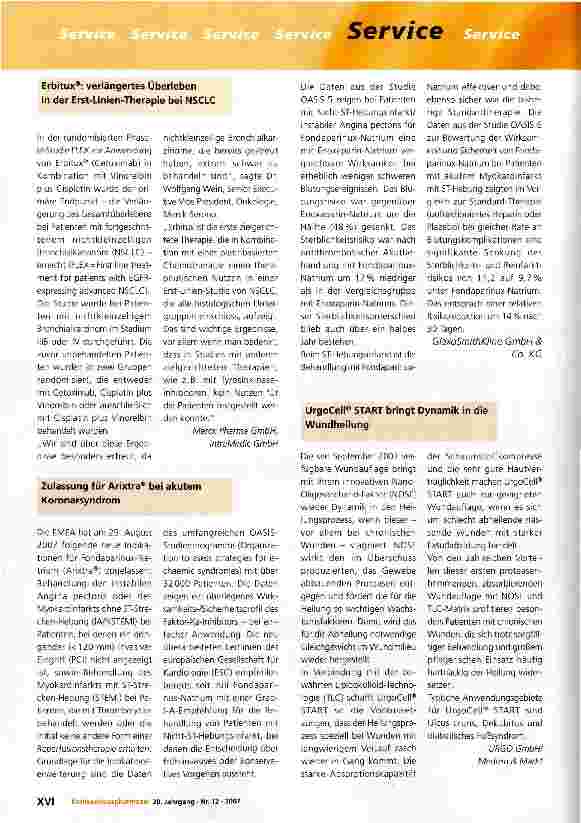Vorschauseite 2: Arzneimittel-Lagerhaltung im Krankenhaus alphabetisch nach Wirkstoffen