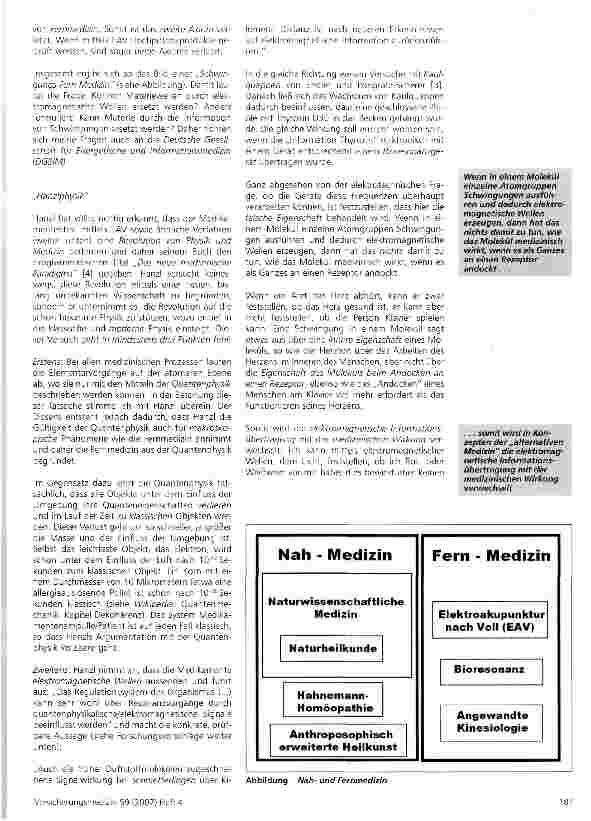 Vorschauseite 3: Quantenphysik, Medizin und Versicherungen
