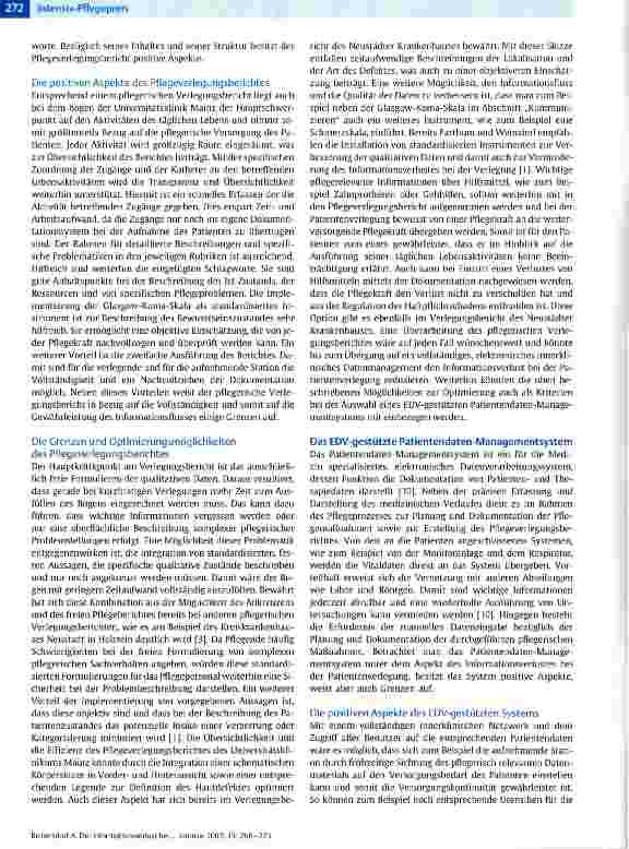 Vorschauseite 5: Der Informationsverlust bei der Patientenverlegung