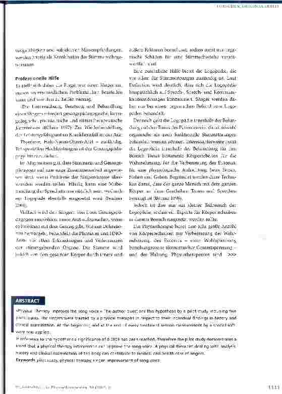 Vorschauseite 2: Gut bei Stimme