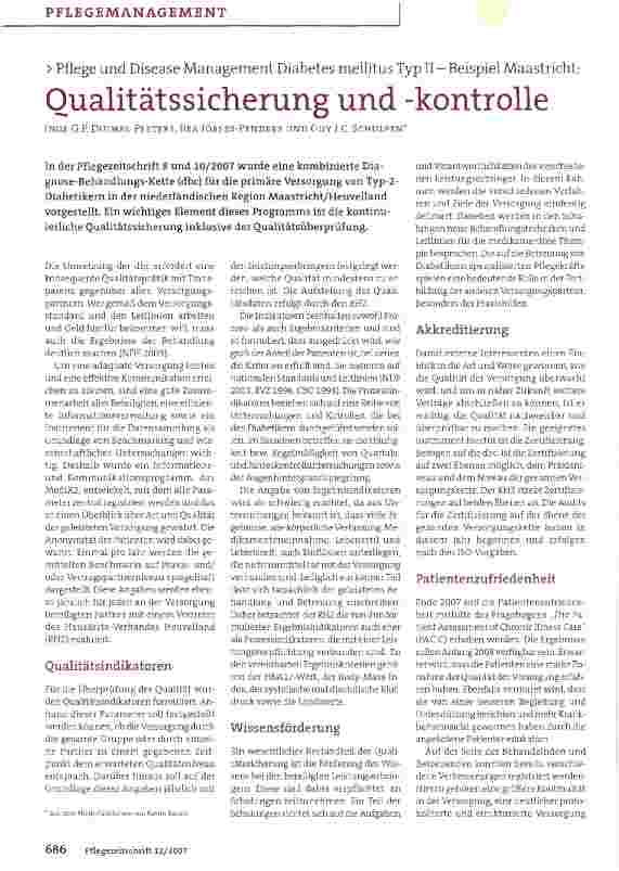 Vorschauseite 1: Qualitätssicherung und -kontrolle