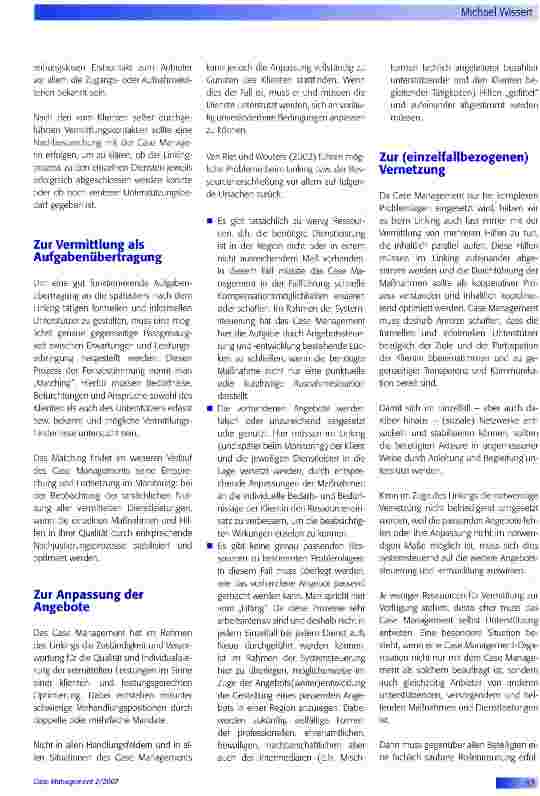 Vorschauseite 2: Tools und Werkzeuge beim Case Management