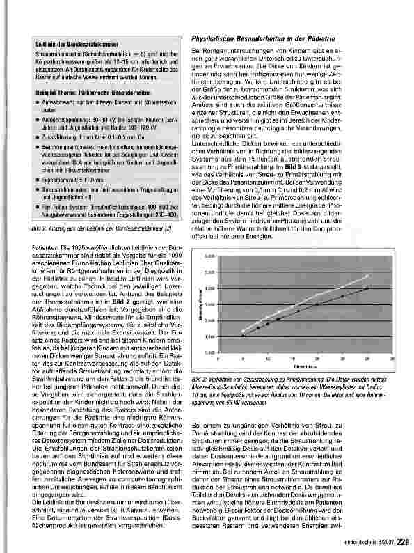 Vorschauseite 2: Dosisaspekte in der Kinderradiologie