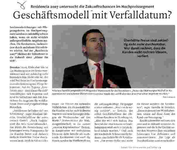Vorschauseite 1: Geschäftsmodell mit Verfalldatum?