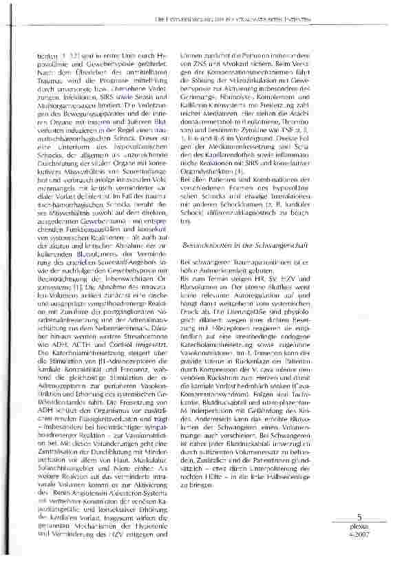 Vorschauseite 2: Die Erstversorgung des polytraumatisierten Patienten