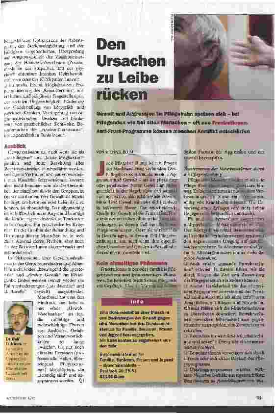 Vorschauseite 1: Den Ursachen zu Leibe rücken