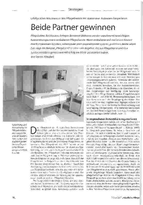 Vorschauseite 1: Beide Partner gewinnen