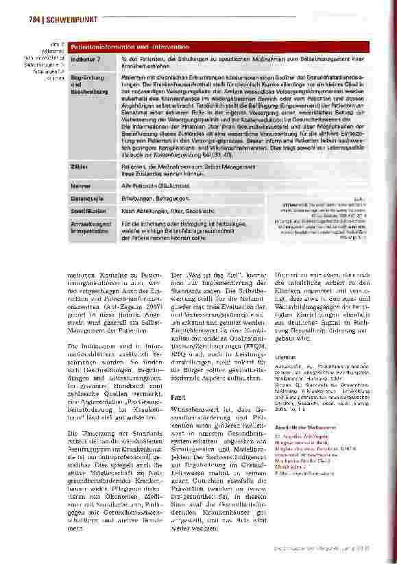 Vorschauseite 3: Strategien und Standards für Krankenhäuser