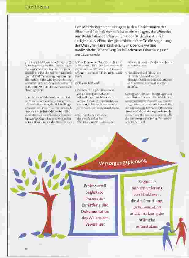 Vorschauseite 3: Advance Care Planning (ACP) - gesundheitliche Versorgungsplanung