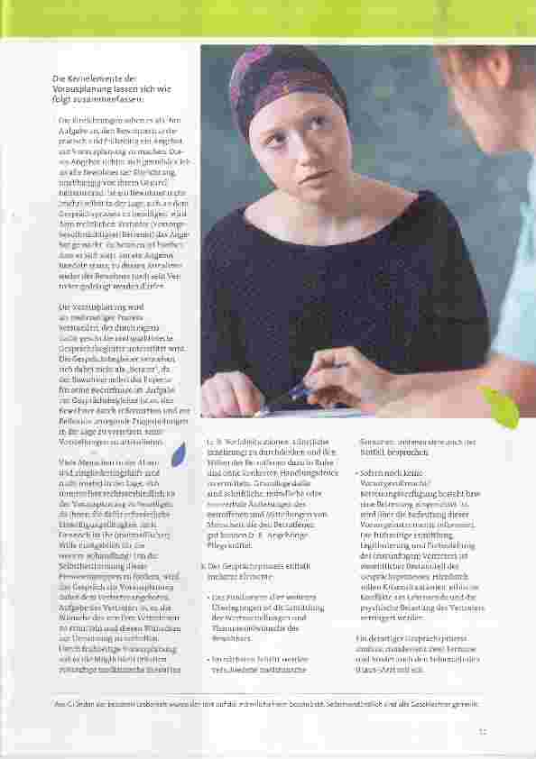 Vorschauseite 4: Advance Care Planning (ACP) - gesundheitliche Versorgungsplanung