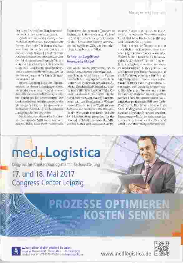 Vorschauseite 2: Cash-Pooling-Modell der SRH Holding Eines für alle