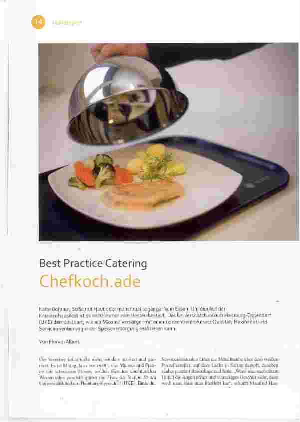 Vorschauseite 1: Best Practice Catering Chefkoch.ade
