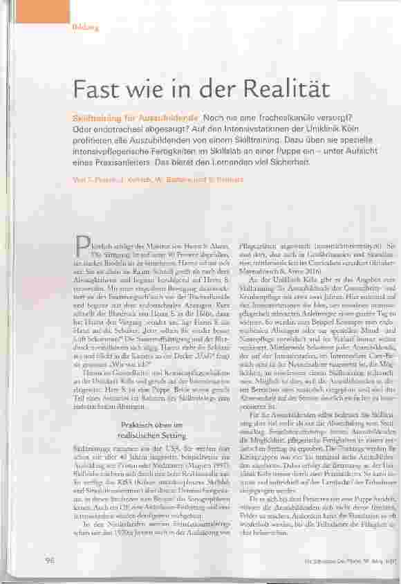 Vorschauseite 1: Fast wie in der Realität
