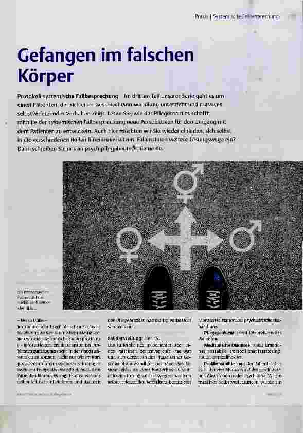 Vorschauseite 1: Gefangen im falschen Körper