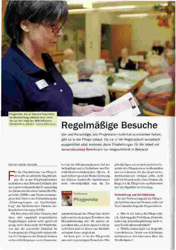 Vorschauseite 1: Regelmäßige Besuche