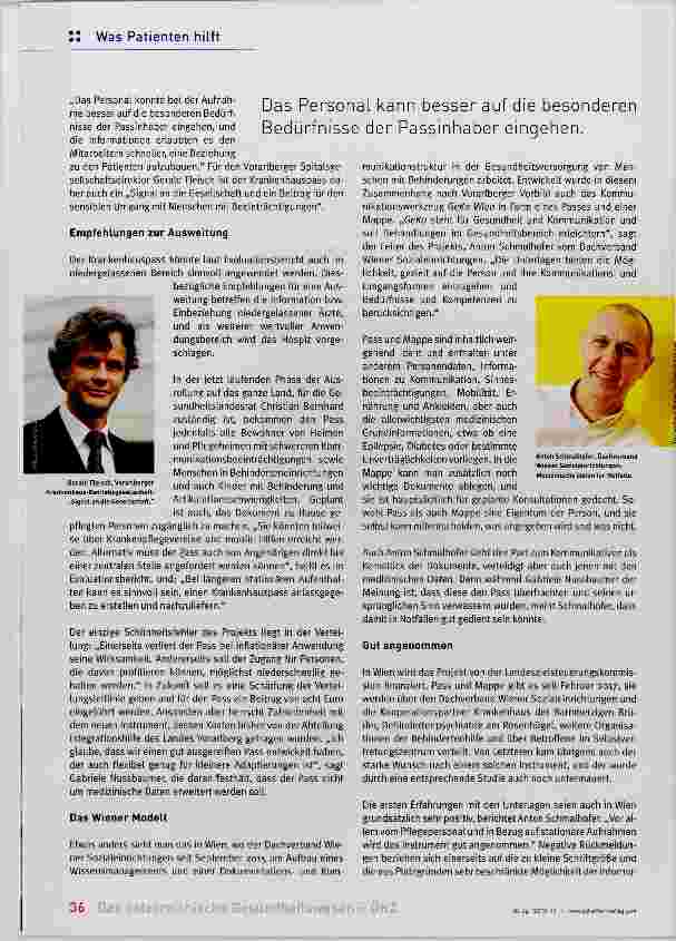 Vorschauseite 2: Eine Frage der Komnnunikation