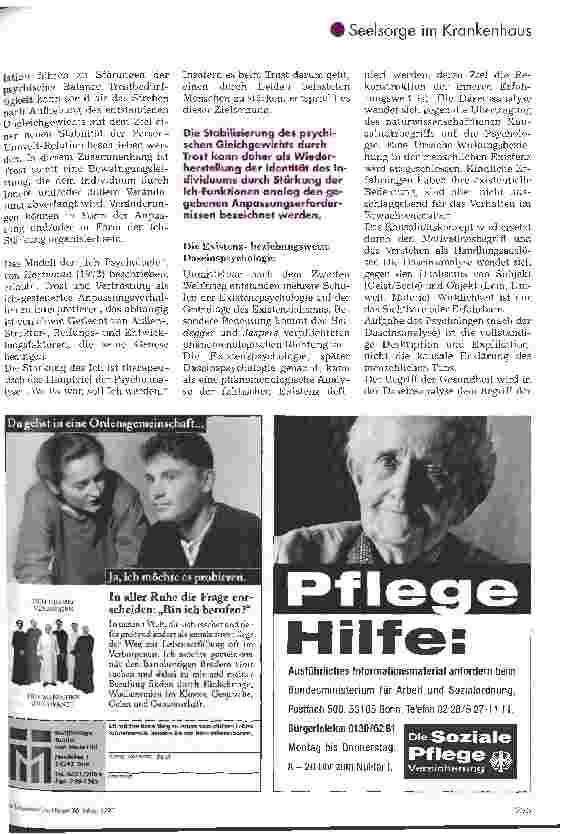 Vorschauseite 4: Trost als pflegerische Handlung - Ein Beitrag zur Vermenschlichung der Pflege