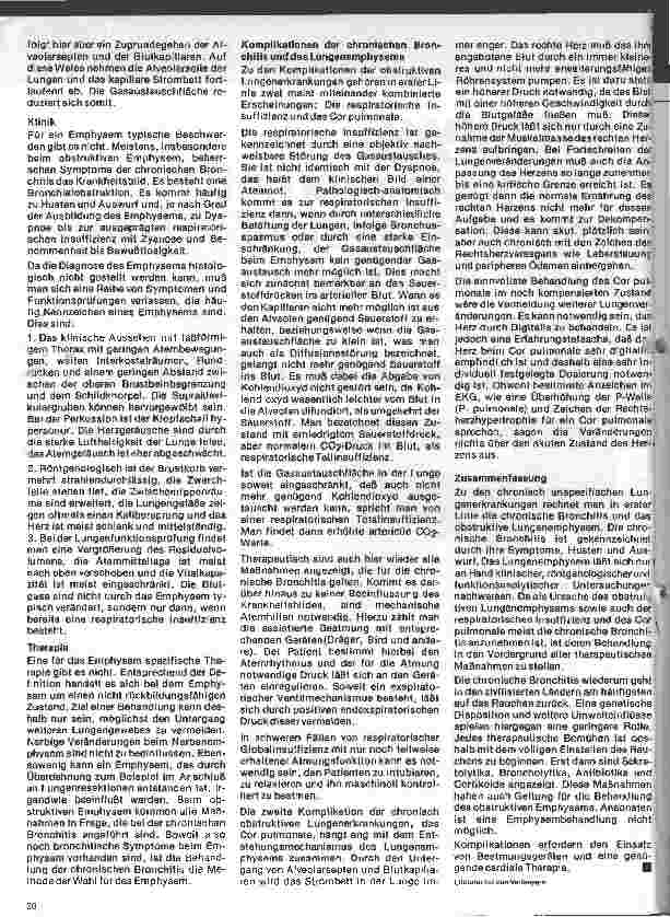 Vorschauseite 5: Aktuelle Themen aus der Pneumologie 2. Folge: Die chronisch unspezifischen Lungenerkrankungen