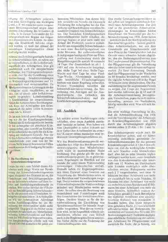 Vorschauseite 5: Die Entwicklung des Arbeitsrechts unter besonderer Berücksichtigung der Bedürfnisse des Krankenhauses