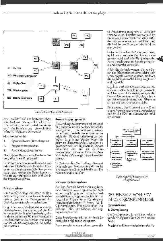 Vorschauseite 4: EDV in der Krankenpflege