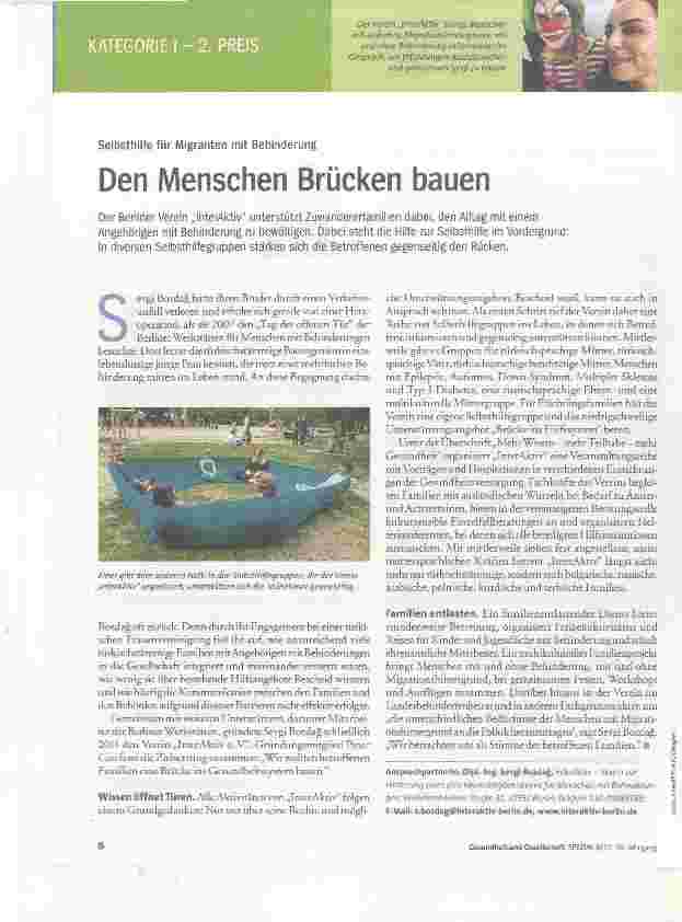 Vorschauseite 1: Den Menschen Brücken bauen