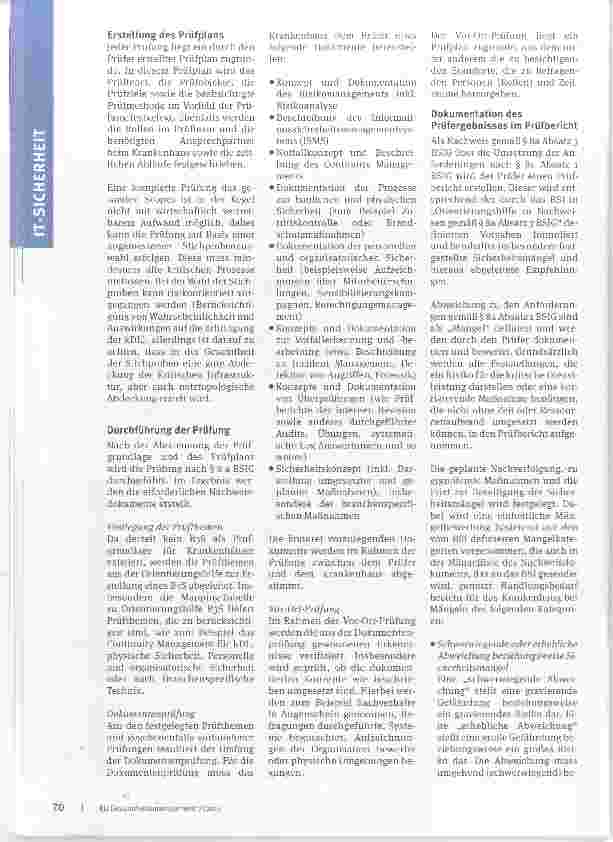 Vorschauseite 3: Prüfung zum IT-Skherheitsgesetz