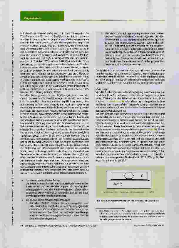Vorschauseite 5: Die Forschungspyramide - Teil 2: Methodologische Grundlagen