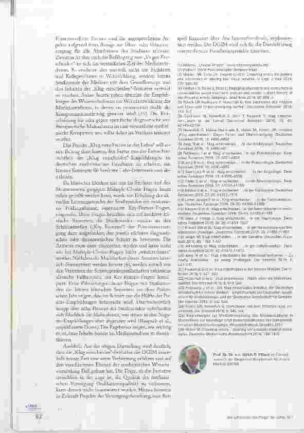 Vorschauseite 3: Resonanz und Weiterentwicklung der Initiative „Klug entscheiden“