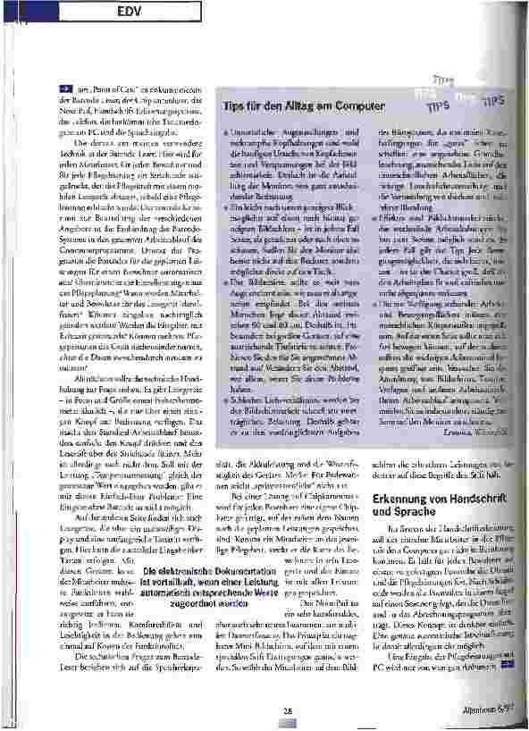 Vorschauseite 6: Computereinsatz mit Strategie Teil 1
