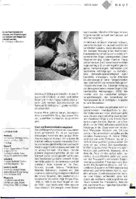 Vorschauseite 6: Die Haut als Grenzfläche unseres Körpers