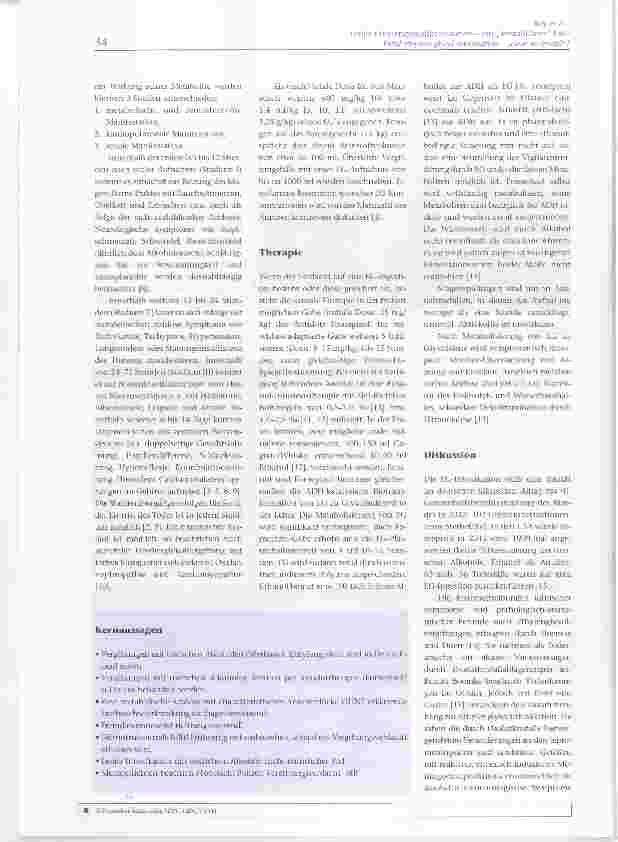 Vorschauseite 4: Letale Ethylenglykolintoxikation ein „kristallklarer Fall?