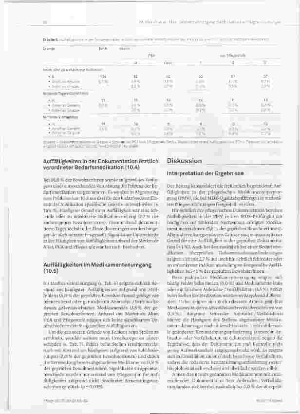 Vorschauseite 6: Medikamentenversorgung durch stationäre Pflegeeinrichtungen