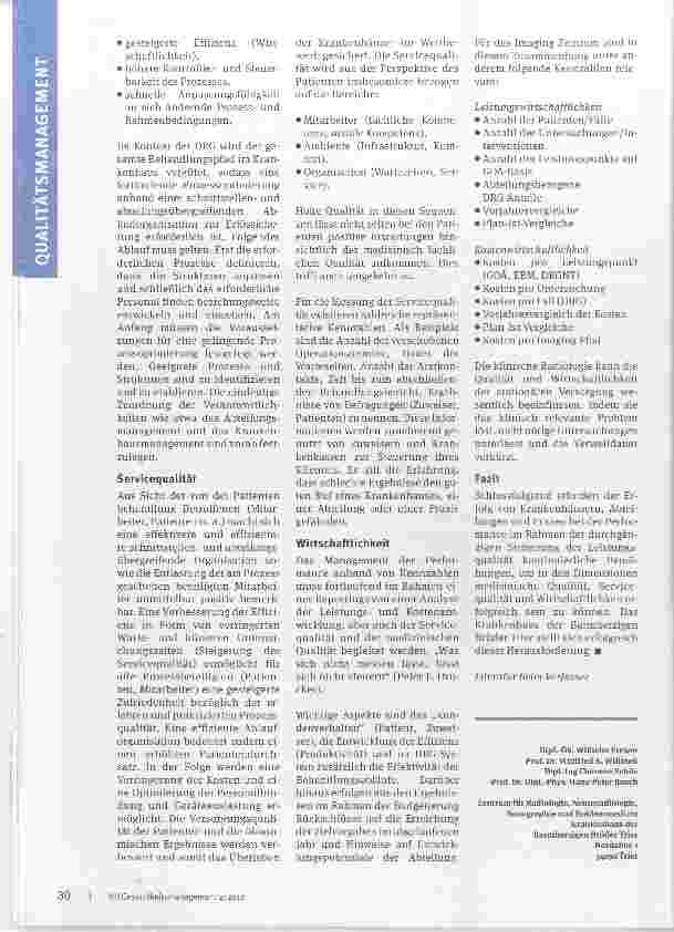 Vorschauseite 4: Die drei Säulen der Qualität