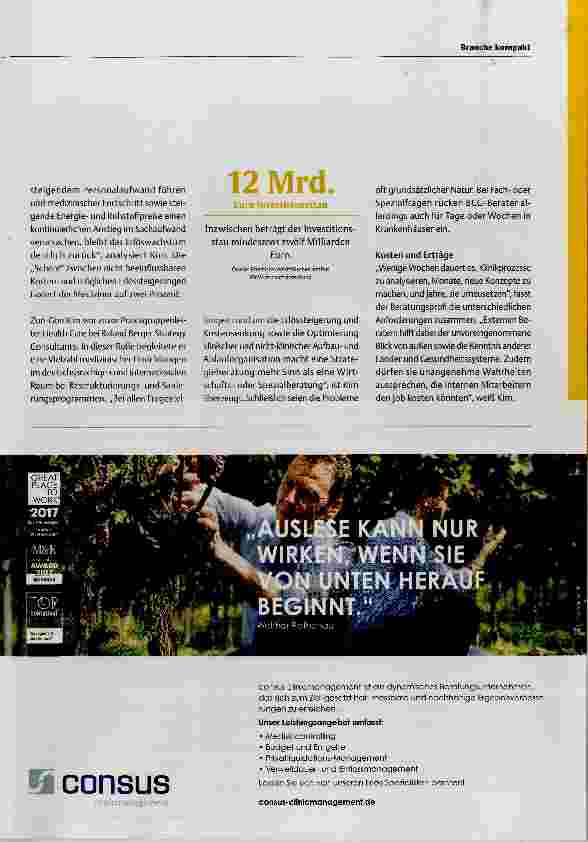 Vorschauseite 3: Von der Stippvisite bis zur Langzeittherapie