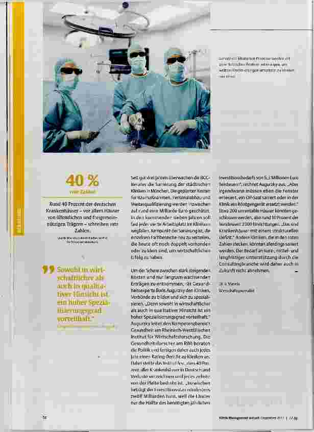 Vorschauseite 4: Von der Stippvisite bis zur Langzeittherapie