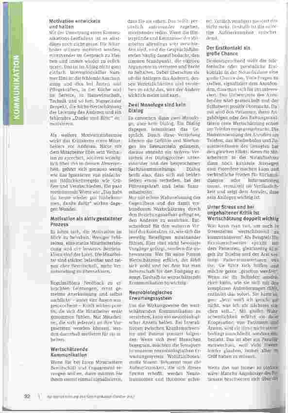 Vorschauseite 2: Was Kommunikation bewirkt