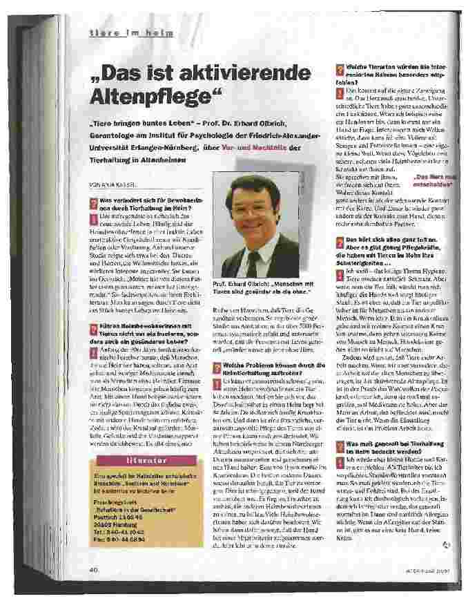 Vorschauseite 1: Das ist aktivierende Altenpflege