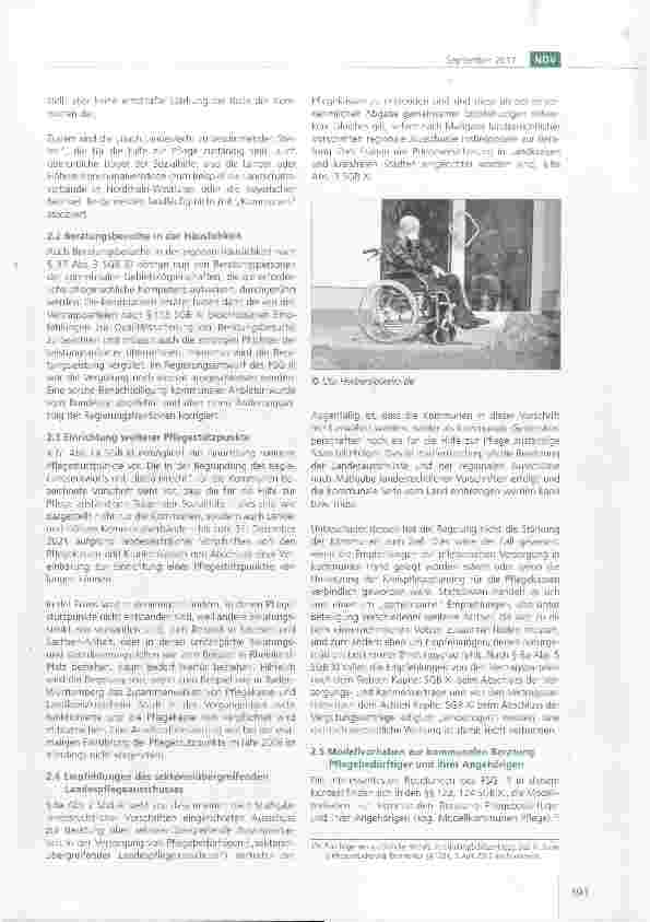 Vorschauseite 3: Pflegestärkungsgesetz III verfehlt Stärkung der Kommunen